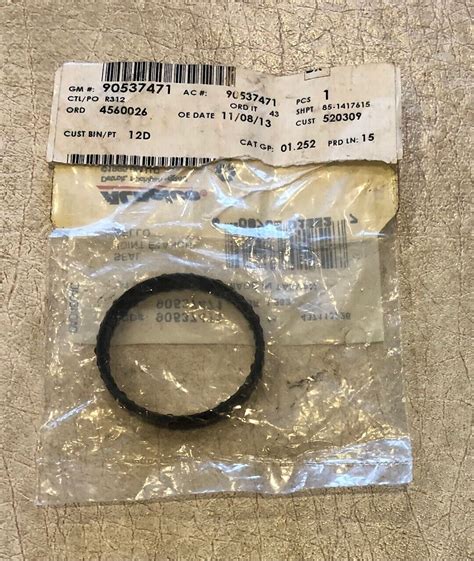 coolant inlet|GM Genuine Parts 90537471 Engine Coolant Water Inlet Seal